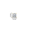 Load image into Gallery viewer, 4 Carat Single Stud Earring For Man