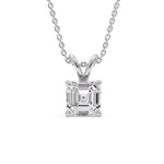 Load image into Gallery viewer, Asscher Cut Solitaire Pendant