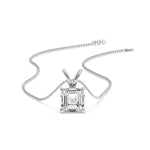 Load image into Gallery viewer, Asscher Cut Solitaire Pendant