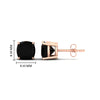 Load image into Gallery viewer, 4-ct-cushion-cut-black-diamond-basket-stud-earring-in-rose-gold-fdear10411cugblackangle2-4.00ct-nl-rg-hw.jpg