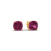 Load image into Gallery viewer, 4-ct-cushion-cut-pink-sapphire-basket-stud-earring-in-yellow-gold-fdear10411cugsadrpiangle1-4.00ct-nl-yg.jpg