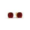 Load image into Gallery viewer, 4-ct-cushion-cut-ruby-basket-stud-earring-in-yellow-gold-fdear10411cugrudrangle1-4.00ct-nl-yg.jpg