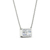Load image into Gallery viewer, 4-ct-east-west-radiant-cut-bezel-diamond-pendant-in-white-gold-fdpd11763raangle3-4.00ct-nl-wg.jpg