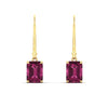 Load image into Gallery viewer, 4-ct-emerald-cut-pink-sapphire-drop-earrings-in-yellow-gold-fdear11236emgsadrpiangle2-4.00ct-nl-yg.jpg?v=1765364327