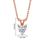 Load image into Gallery viewer, 4-ct-heart-solitaire-pendant-in-rose-gold-FDPD8469ANGLE1-HT-4.00-RG-HW.jpg?v=1758617416