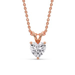 Load image into Gallery viewer, 4-ct-heart-solitaire-pendant-in-rose-gold-FDPD8469ANGLE1-HT-4.00-RG.jpg?v=1758617416