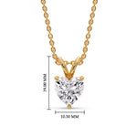 Load image into Gallery viewer, 4-ct-heart-solitaire-pendant-in-yellow-gold-FDPD8469ANGLE1-HT-4.00-YG-HW.jpg?v=1758617416