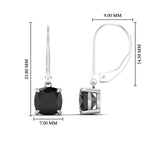 Load image into Gallery viewer, 4-ct-leverback-cushion-cut-black-diamond-drop-earrings-in-white-gold-fdear11236cugblackangle4-4.00ct-nl-wg-hw.jpg?v=1765359809