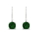 Load image into Gallery viewer, 4-ct-leverback-cushion-cut-emerald-drop-earrings-in-white-gold-fdear11236cugemgrangle2-4.00ct-nl-wg.jpg?v=1765359809
