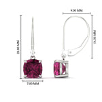 Load image into Gallery viewer, 4-ct-leverback-cushion-cut-pink-sapphire-drop-earrings-in-white-gold-fdear11236cugsadrpiangle4-4.00ct-nl-wg-hw.jpg?v=1765359808