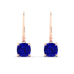 Load image into Gallery viewer, 4-ct-leverback-cushion-cut-sapphire-drop-earrings-in-rose-gold-fdear11236cugsablangle2-4.00ct-nl-rg.jpg?v=1765359809