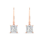 Load image into Gallery viewer, 4-ct-princess-cut-diamond-leverback-dangle-earrings-in-rose-gold-fdear11236prangle2-4.00ct-nl-rg.jpg?v=1765510598