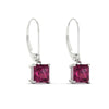Load image into Gallery viewer, 4-ct-princess-cut-pink-sapphire-leverback-dangle-earrings-in-white-gold-fdear11236prgsadrpiangle3-4.00ct-nl-wg.jpg?v=1765510599