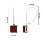 Load image into Gallery viewer, 4-ct-princess-cut-ruby-leverback-dangle-earrings-in-white-gold-fdear11236prgrudrangle4-4.00ct-nl-wg-hw.jpg?v=1765510599