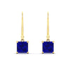 Load image into Gallery viewer, 4-ct-princess-cut-sapphire-leverback-dangle-earrings-in-yellow-gold-fdear11236prgsablangle2-4.00ct-nl-yg.jpg?v=1765510598