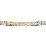 Load image into Gallery viewer, 4 Ct Princess Diamond Tennis Bracelet