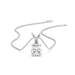 Load image into Gallery viewer, Pear Shaped Solitaire Necklace