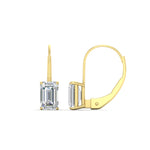 Load image into Gallery viewer, 4-ct.-leverback-emerald-diamond-earrings-in-yellow-gold-FDEAR9225EM-4.00 CT-NL-YG