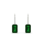 Load image into Gallery viewer, 4-ct.-leverback-emerald-emerald-earrings-in-white-gold-FDEAR9225EMGEMGR-4.00 CT-NL-WG