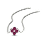 Load image into Gallery viewer, 4-petal-flower-pink-sapphire-pendant-in-FDPD1101GSADRPI-NL-WG