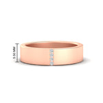 Load image into Gallery viewer, 4 Stone Diamond Wedding Band Ring