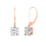 Load image into Gallery viewer, 4.00-ct-round-cut-diamond-leverback-dangle-earrings-in-rose-gold-fdear11236roangle1-4.00ct-nl-rg.jpg?v=1768373710