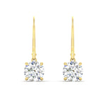 Load image into Gallery viewer, 4.00-ct-round-cut-diamond-leverback-dangle-earrings-in-yellow-gold-fdear11236roangle2-4.00ct-nl-yg.jpg?v=1768373709