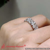 Load image into Gallery viewer, Alternating Pear Shaped Eternity Band