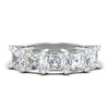 Load image into Gallery viewer, 5-carat-asscher-cut-five-stone-diamond-ring-in-white-gold-fdwb8008assleep-5.00ct-nl-wg.jpg?v=1773808184