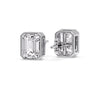 Load image into Gallery viewer, 5-carat-bezel-stud-earring-emerald-diamond-in-white-gold-FD-EAR10516EMANGLE3-5.00CT-NL-WG.jpg?v=1764054158
