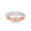 Load image into Gallery viewer, 5-carat-cushion-cut-diamond-eternity-wedding-ring-in-rose-gold-FDEWB9296CUANGLE5-5.00CT-NL-RG