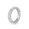 Load image into Gallery viewer, 5-carat-cushion-cut-diamond-eternity-wedding-ring-in-white-gold-FDEWB9296CUANGLE2-5.00CT-NL-WG