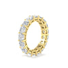 Load image into Gallery viewer, 5-carat-cushion-cut-diamond-eternity-wedding-ring-in-yellow-gold-FDEWB9296CUANGLE2-5.00CT-NL-YG