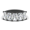 Load image into Gallery viewer, 5-carat-five-stone-diamond-radiant-cut-wedding-band-in-black-gold-FD8008RAB-5.00CT-NL-BG.jpg