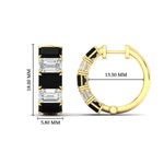 Load image into Gallery viewer, 5-carat-five-stone-emerald-cut-black-diamond-hoop-earrings-in-yellow-gold-fdear11542emgblackangle2-nl-yg-hw.jpg?v=1764919087