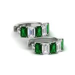 Load image into Gallery viewer, 5-carat-five-stone-emerald-cut-emerald-hoop-earrings-in-white-gold-fdear11542emgemgr-nl-wg.jpg?v=1764918849