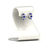 Load image into Gallery viewer, 5-carat-five-stone-emerald-cut-sapphire-hoop-earrings-in-white-gold-fdear11542emgsablstand-nl-wg.jpg?v=1764918435