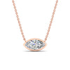 Load image into Gallery viewer, 5-carat-horizontal-marquise-cut-bezel-set-pendant-in-rose-gold-fdpd11698angle1-5.00ct-nlrg.jpg?v=1775036340