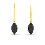 Load image into Gallery viewer, 5-carat-leverback-marquise-black-diamond-earrings-in-yellow-gold-fdear11236mqgblackangle2-5.00ct-nl-yg.jpg?v=1768553153