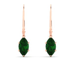 Load image into Gallery viewer, 5-carat-leverback-marquise-emerald-earrings-in-rose-gold-fdear11236mqgemgrangle2-5.00ct-nl-rg.jpg?v=1768553006