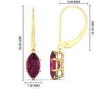 Load image into Gallery viewer, 5-carat-leverback-marquise-pink-sapphire-earrings-in-yellow-gold-fdear11236mqgsadrpiangle4-5.00ct-nl-yg-hw.jpg?v=1768552939