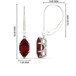 Load image into Gallery viewer, 5-carat-leverback-marquise-ruby-earrings-in-white-gold-fdear11236mqgrudrangle4-5.00ct-nl-wg-hw.jpg?v=1768553088