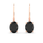 Load image into Gallery viewer, 5-carat-leverback-oval-drop-dangle-black-diamond-earrings-in-rose-gold-fdear11236ovgblackangle2-5.00ct-nl-rg.jpg?v=1765455509