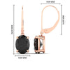 Load image into Gallery viewer, 5-carat-leverback-oval-drop-dangle-black-diamond-earrings-in-rose-gold-fdear11236ovgblackangle4-5.00ct-nl-rg-hw.jpg?v=1765455509