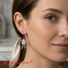 Load image into Gallery viewer, 5-carat-leverback-oval-drop-dangle-diamond-earrings-in-rose-gold-fdear11236ov-model