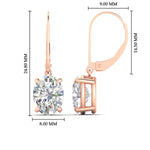 Load image into Gallery viewer, 5-carat-leverback-oval-drop-dangle-diamond-earrings-in-rose-gold-fdear11236ovangle4-5.00ct-nl-rg-hw.jpg?v=1765455508