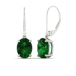 Load image into Gallery viewer, 5-carat-leverback-oval-drop-dangle-emerald-earrings-in-white-gold-fdear11236ovgemgrangle1-5.00ct-nl-wg.jpg?v=1765455508