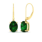 Load image into Gallery viewer, 5-carat-leverback-oval-drop-dangle-emerald-earrings-in-yellow-gold-fdear11236ovgemgrangle1-5.00ct-nl-yg.jpg?v=1765455509