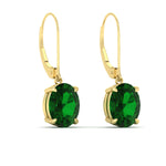 Load image into Gallery viewer, 5-carat-leverback-oval-drop-dangle-emerald-earrings-in-yellow-gold-fdear11236ovgemgrangle3-5.00ct-nl-yg.jpg?v=1765455508