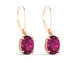 Load image into Gallery viewer, 5-carat-leverback-oval-drop-dangle-pink-sapphire-earrings-in-rose-gold-fdear11236ovgsadrpiangle3-5.00ct-nl-rg.jpg?v=1765455508